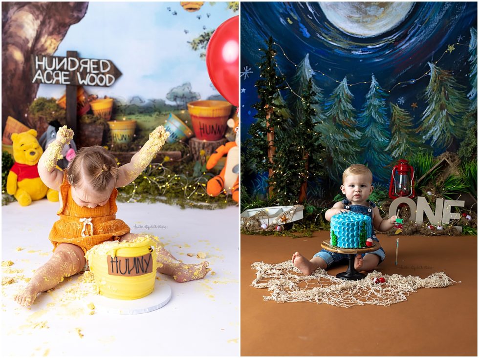 Sunflower Minis and summer fun cake smash sessions