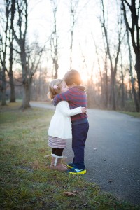 Cincinnati Sunset Siblings