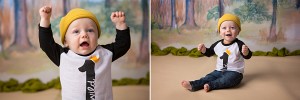 Little boy's Cincinnati Ohio portrait Session